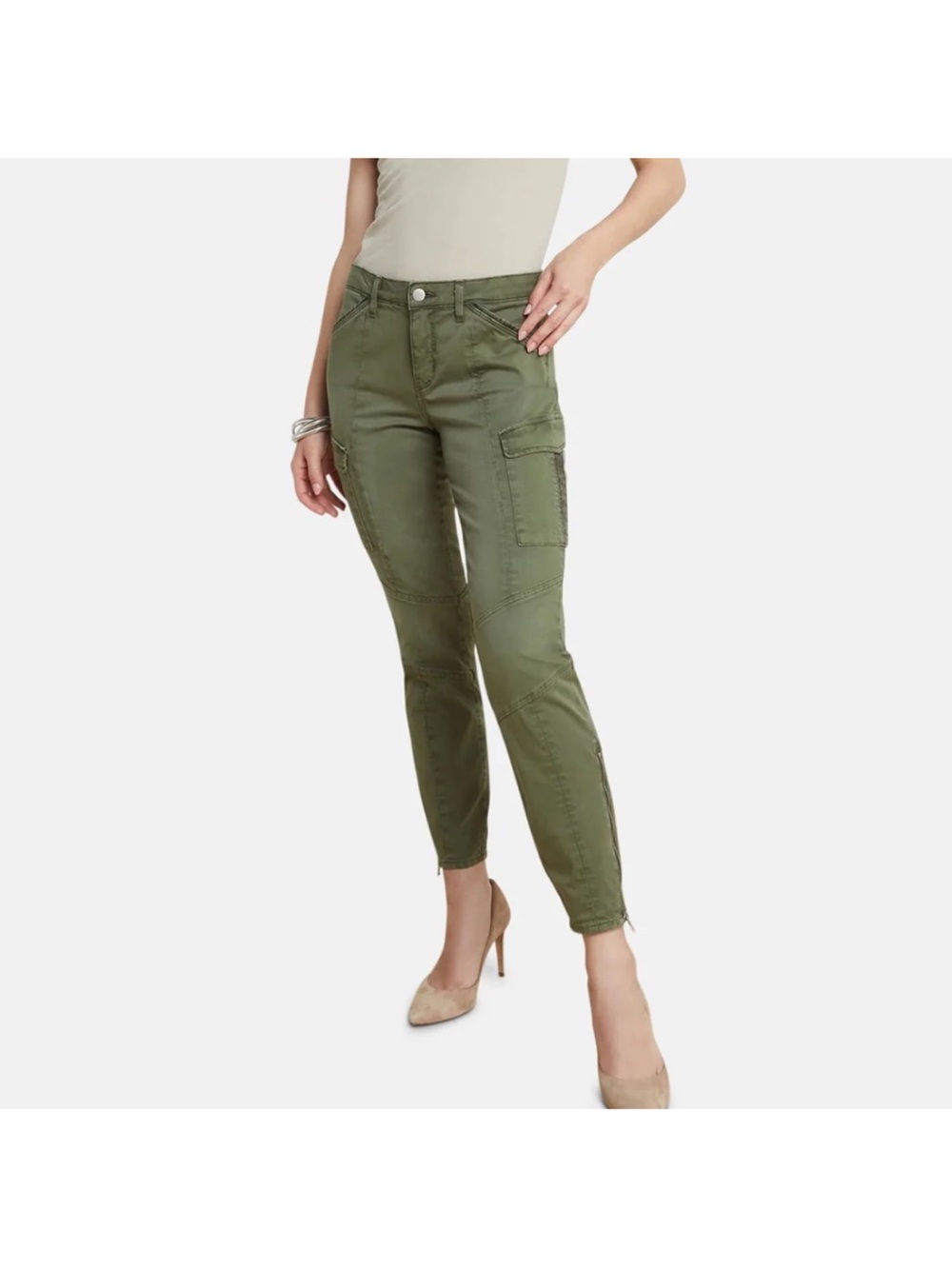 Lagence Patton high rise skinny brigade pants size 26